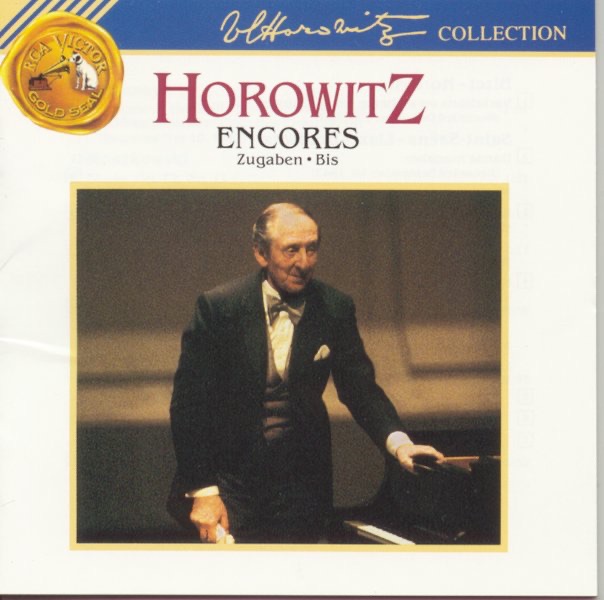 Horowitz Encores album cover