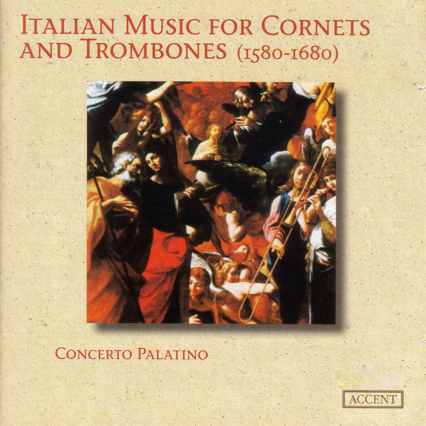 Gabrieli, Trombetti, Usper, Palestrina, Merulo, Trofeo & Gussago: Chamber Music - Italian Music for  album cover