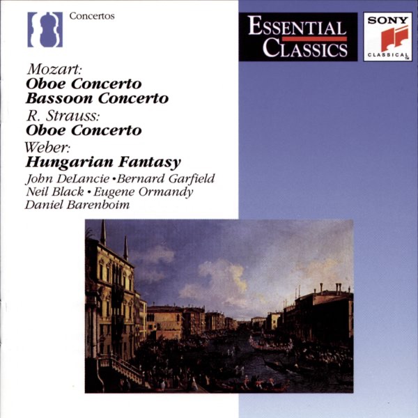 Mozart: Oboe Concerto, Bassoon Concerto / Strauss: Oboe Concerto / Weber: Hungarian Fantasy album cover