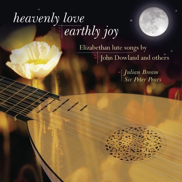 Heavenly Love, Earthly Joy - Elizabethan Lute Songs by John Dowland and Others album cover