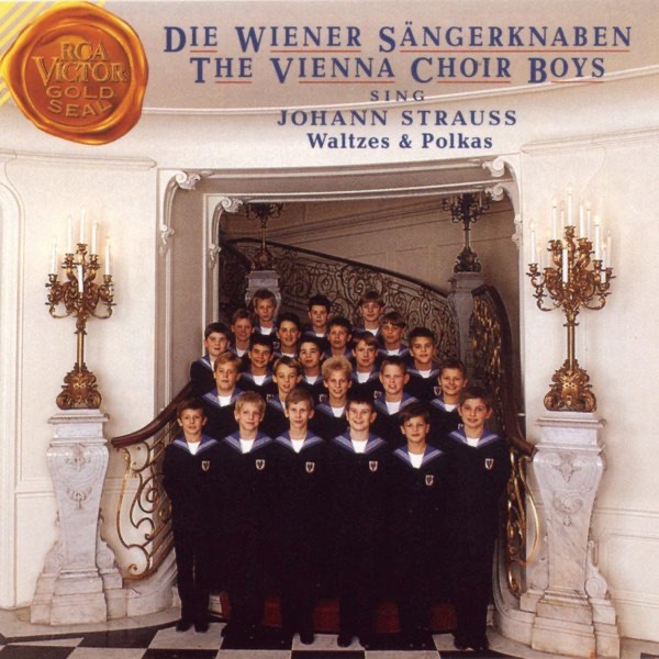 The Vienna Choir Boys Sing Johann Strauss Waltzes and Polkas album cover