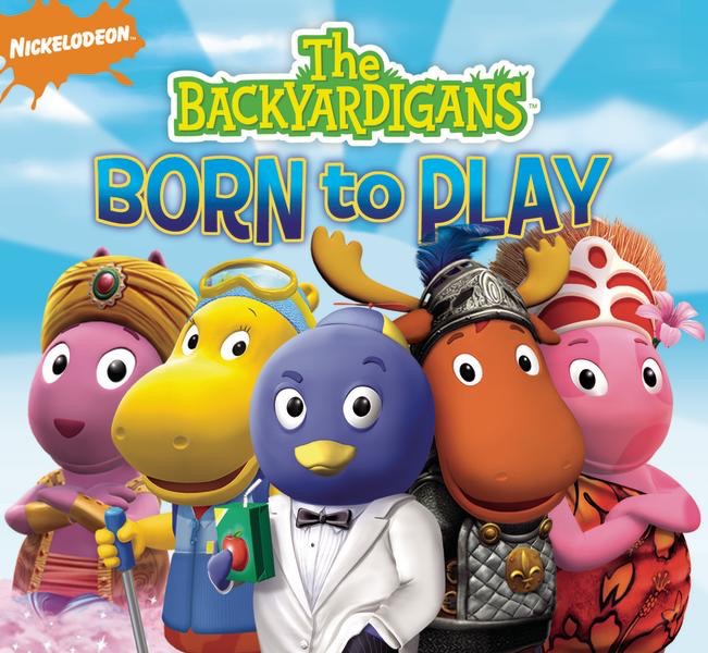 The Backyardigans: Born To Play album cover