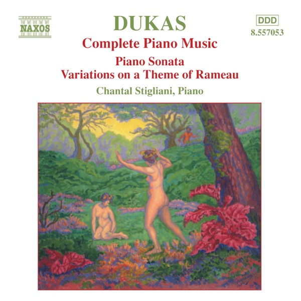 Dukas: Piano Sonata - Variations On A Theme of Rameau album cover