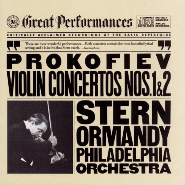 Prokofiev: Concertos No. 1 & 2 for Violin and Orchestra album cover