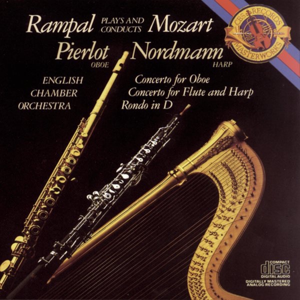 Mozart: Oboe Concerto, Concerto for Flute and Harp and Rondo in D album cover