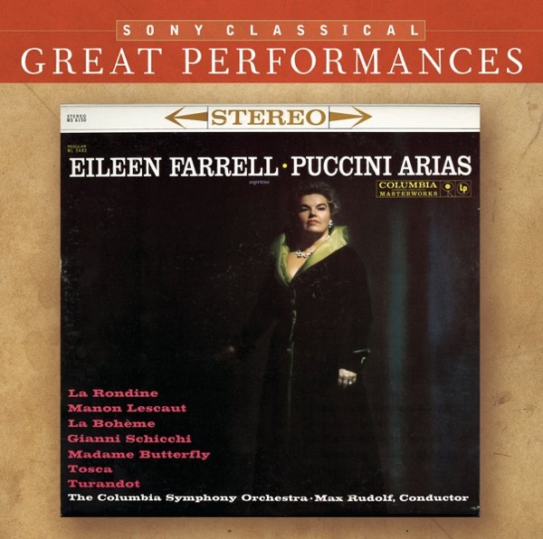 Great Performances - Eileen Farrell - Puccini Arias and Others in the Great Tradition album cover