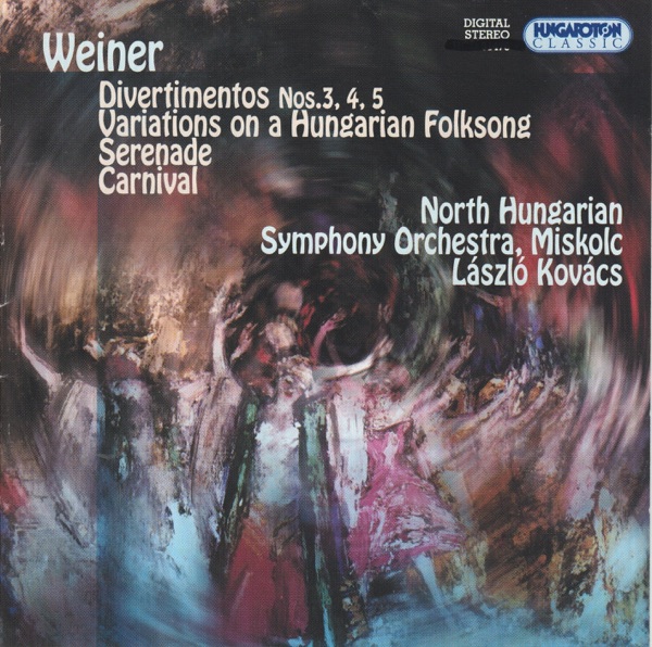 Weiner: Works for Orchestra album cover