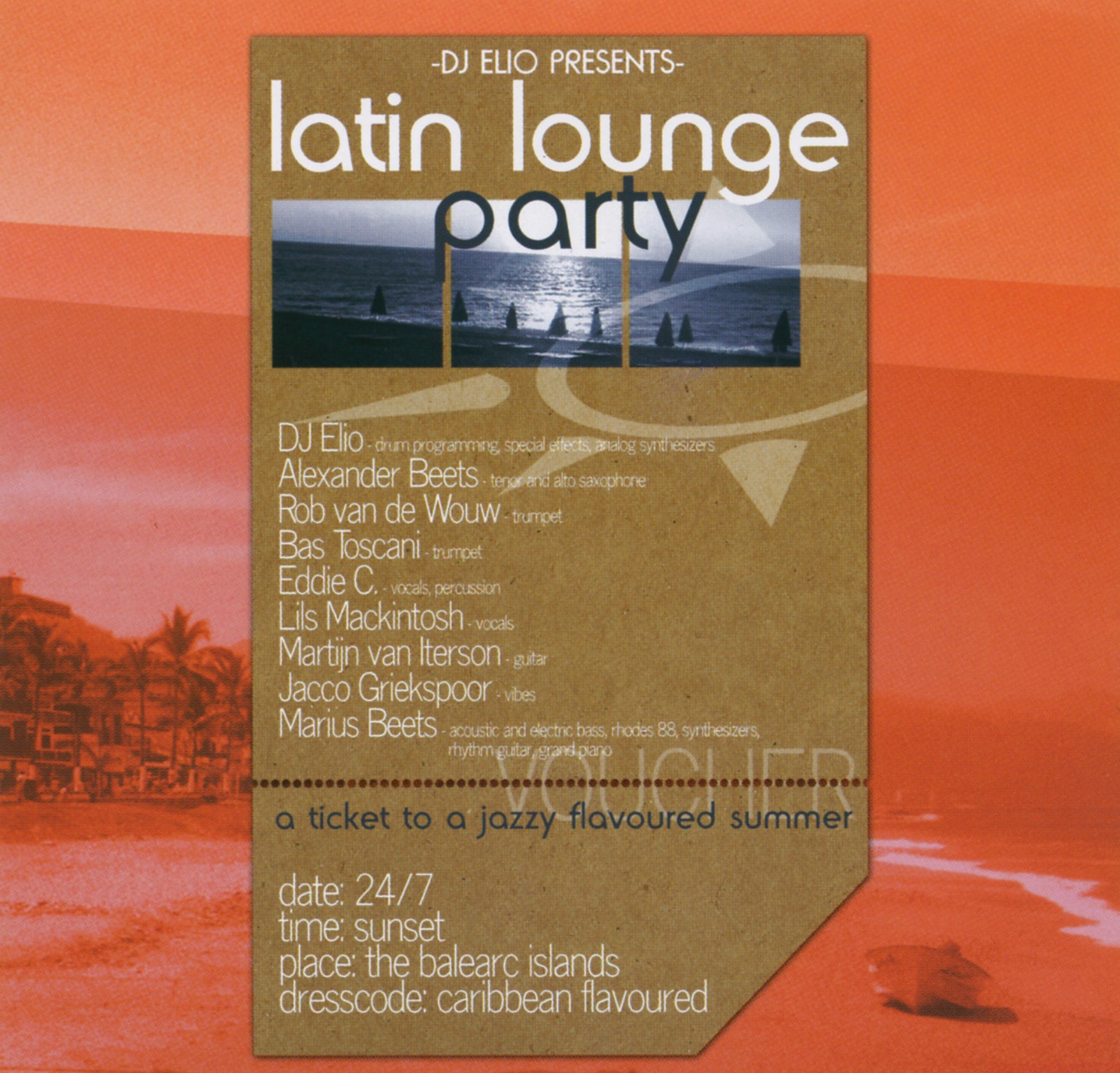Latin Lounge Party (A Ticket to a Jazzy Flavoured Summer) album cover