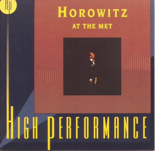 Horowitz At the Met album cover