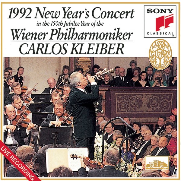 1992 New Year's Concert In the 150th Jubilee Year of the Wiener Philharmoniker album cover