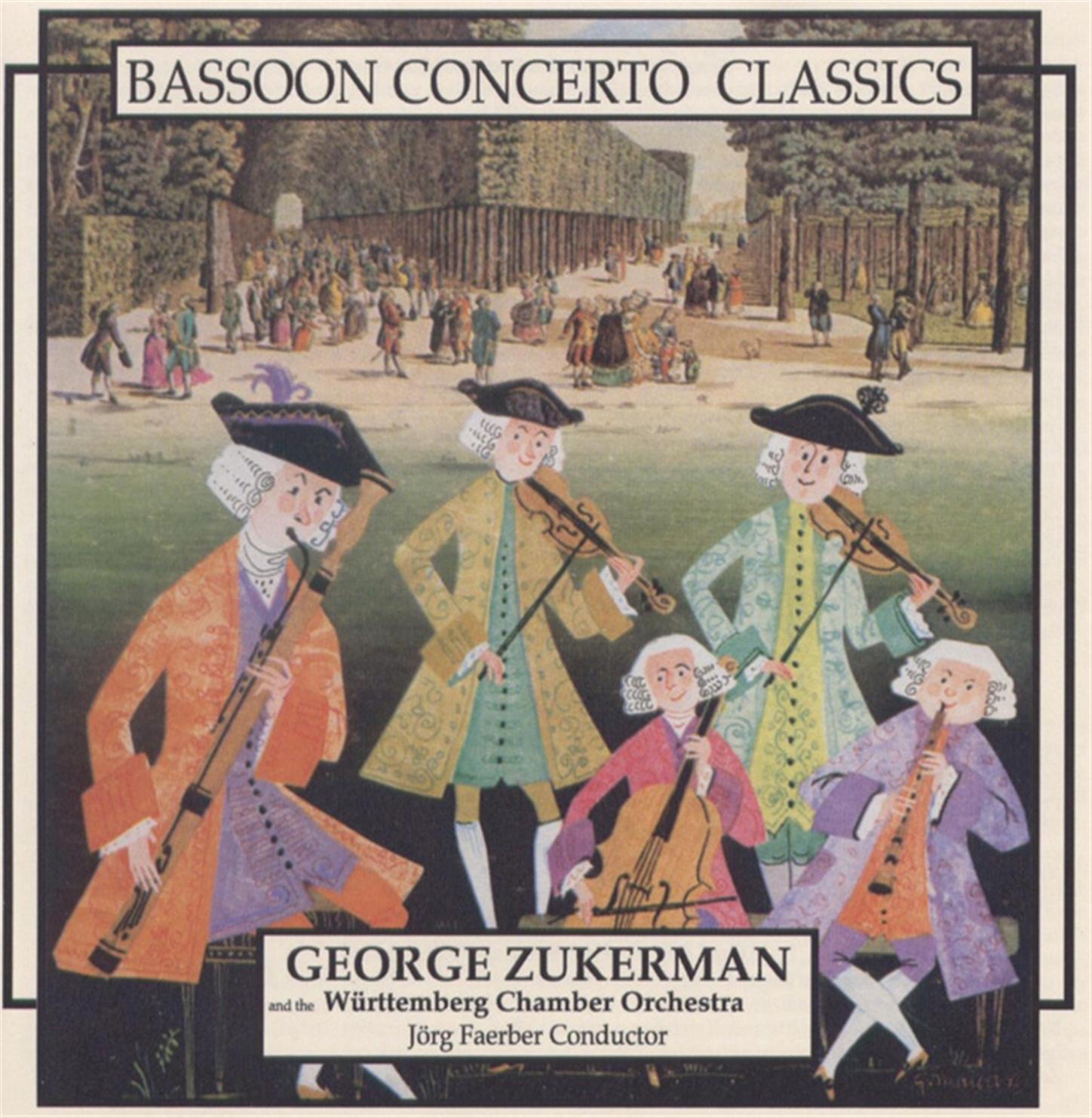 Bassoon Concerto Classics album cover