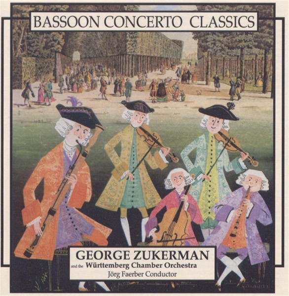 Bassoon Concerto Classics album cover