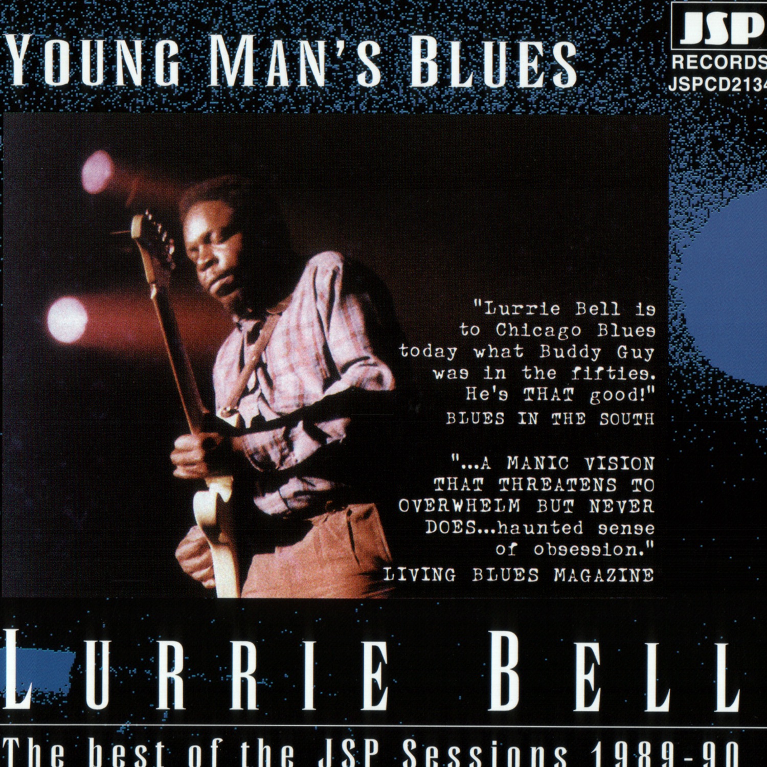 Young Man's Blues: The Best of the JSP Sessions 1989-90 album cover