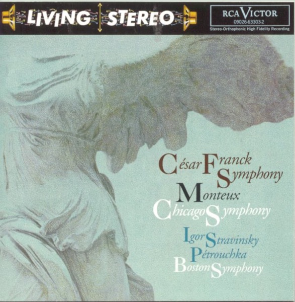 Franck: Symphony - Stravinsky: Pétrouchka album cover