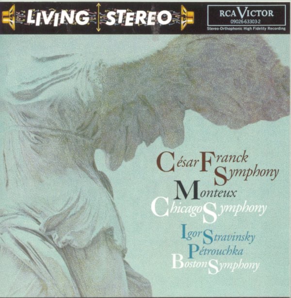 Franck: Symphony - Stravinsky: Pétrouchka album cover
