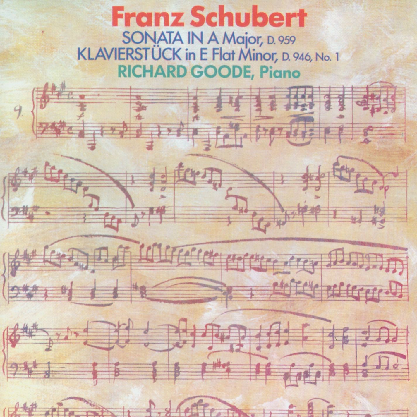 Schubert: Sonata in A Major, D. 959 - Klavierstuck in E Flat Minor, D. 946, No. 1 album cover