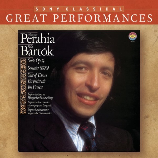 Great Performances: Murray Perahia Performs Béla Bartók album cover