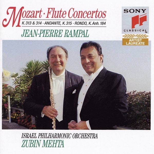 Mozart: Flute Concertos, K. 313 & 314 album cover