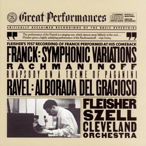 Rachmaninov: Rhapsody - Franck: Symphonic Variations - Ravel: Alborada del Gracioso album cover