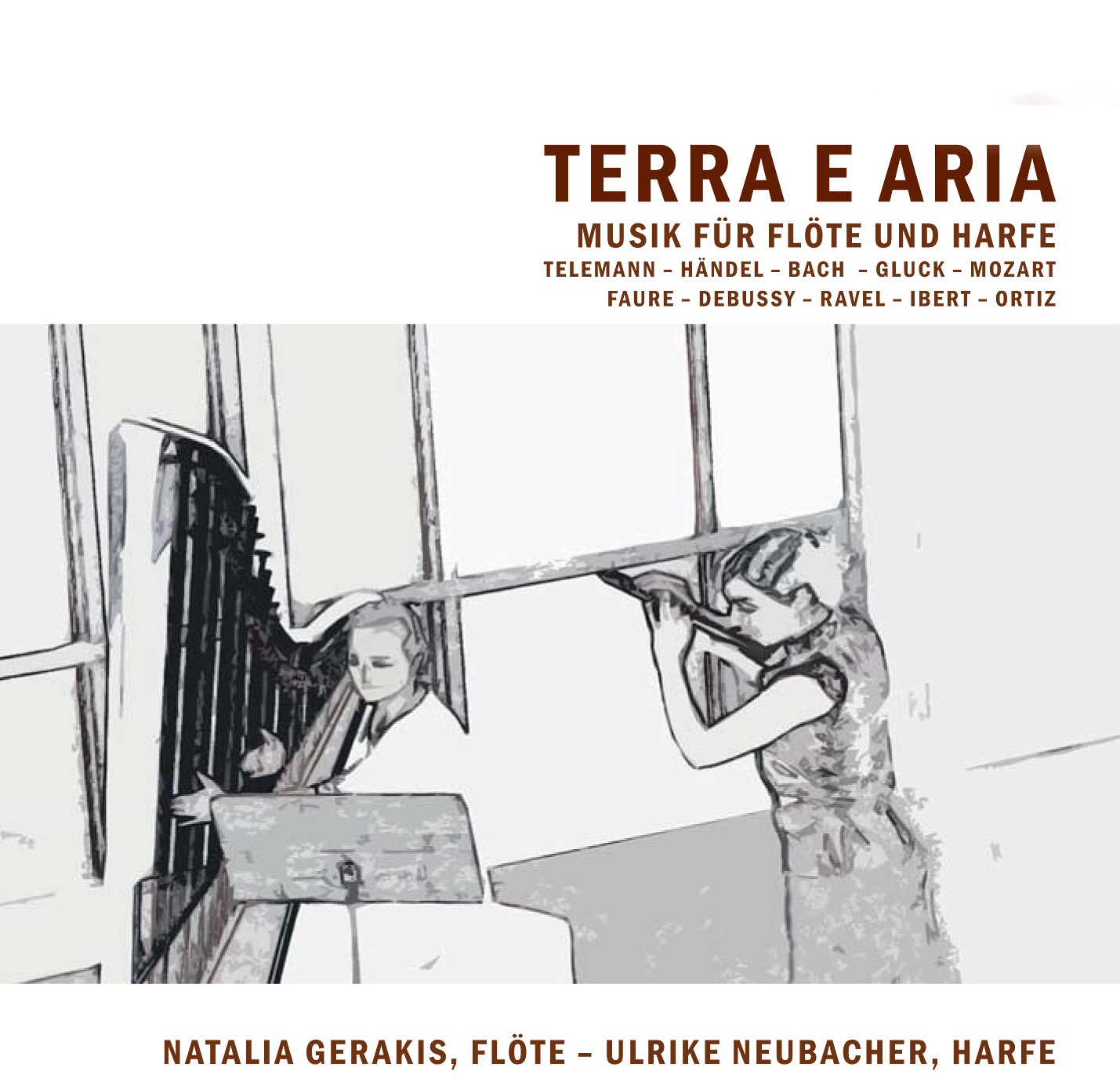 Terra e Aria - Music for Flute and Harp album cover