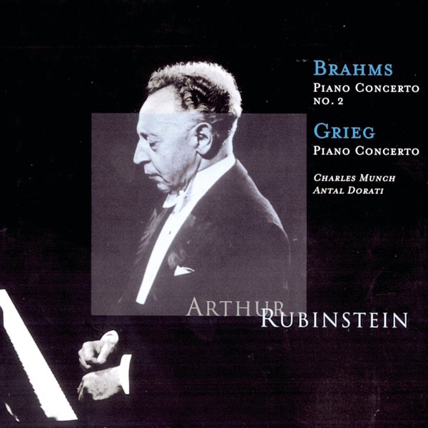 Brahms: Piano Concerto No. 2 - Grieg: Piano Concerto in A Minor album cover
