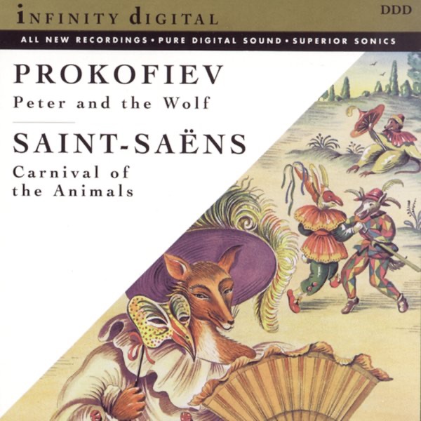 Prokofiev: Peter and the Wolf - Saint-Saëns: Carnival of the Animals album cover