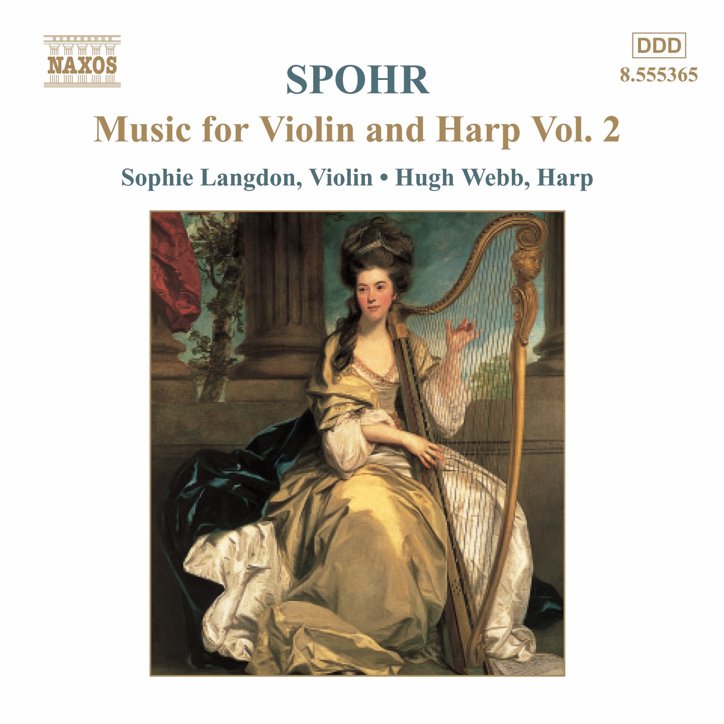 Spohr: Music for Violin and Harp, Vol. 2 album cover
