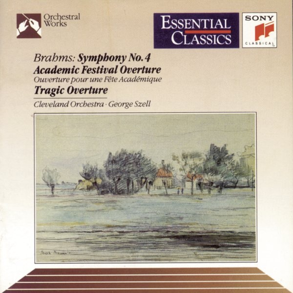 Brahms: Symphony No. 4; Academic Festival Overture; Tragic Overture album cover