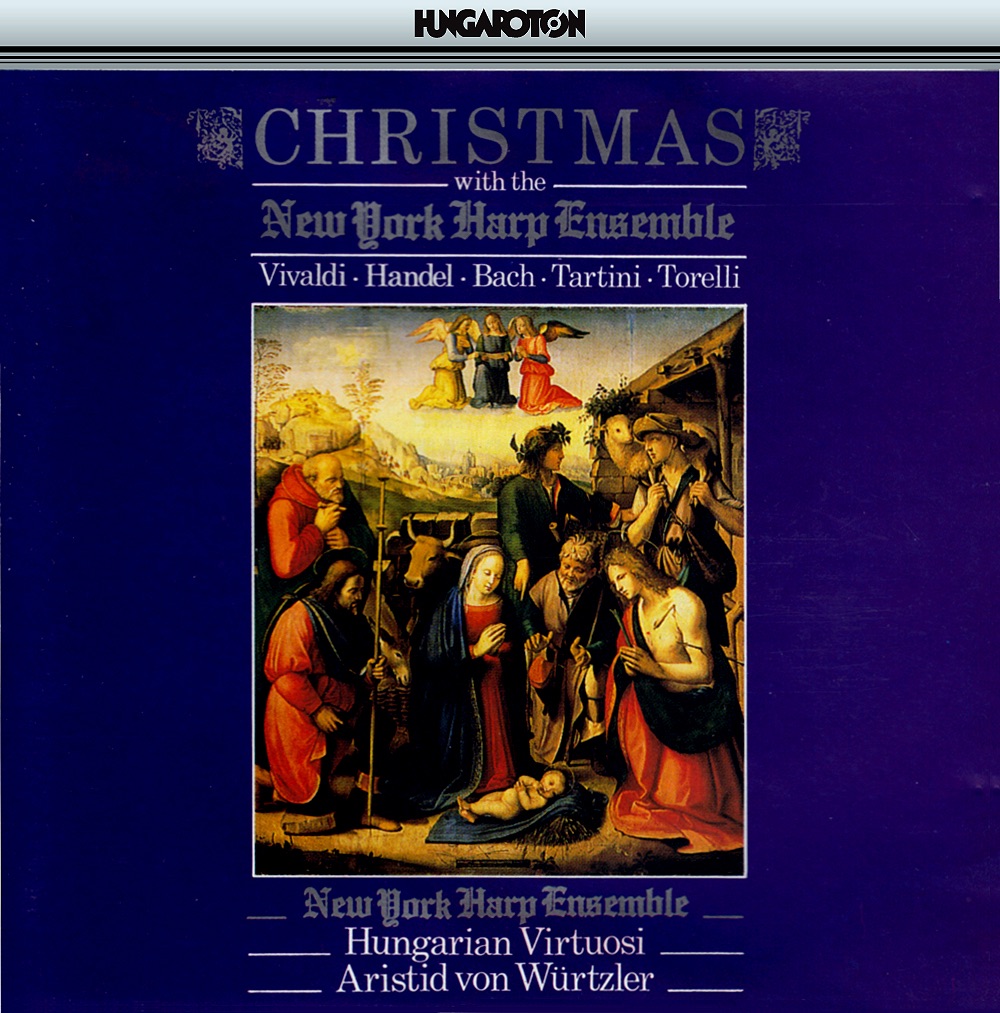 Christmas with the New York Harp Ensemble album cover