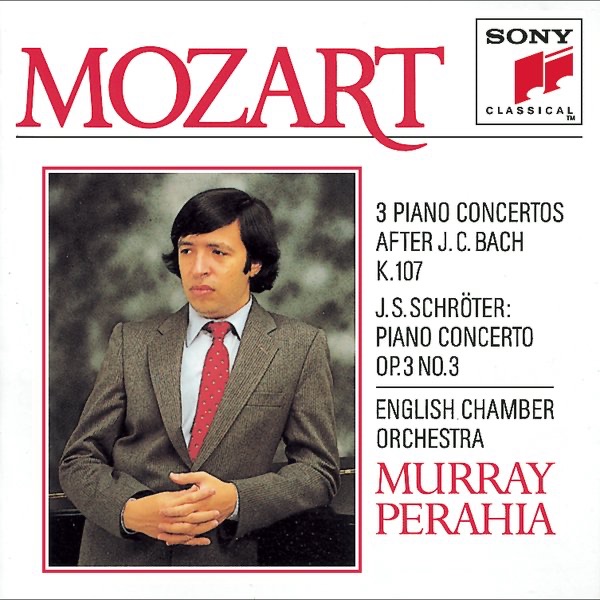 Mozart: Three Concertos for Piano & Schröter: Piano Concerto album cover