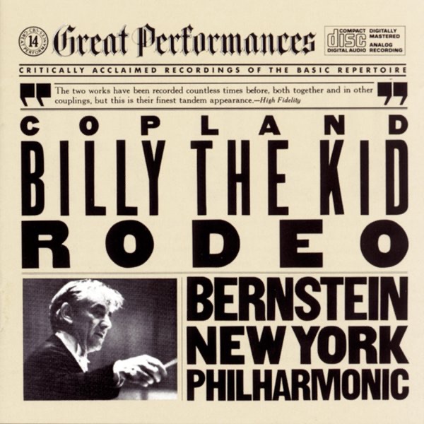 Copland: Four Dance Episodes from Rodeo - Billy the Kid Suite album cover