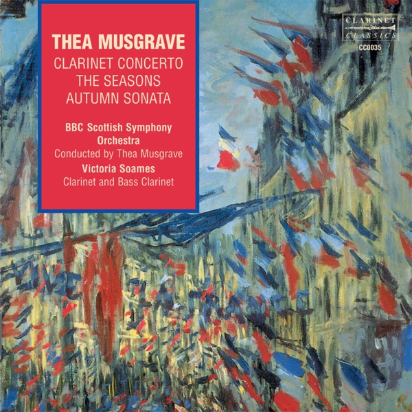 Thea Musgrave Works for Clarinet album cover