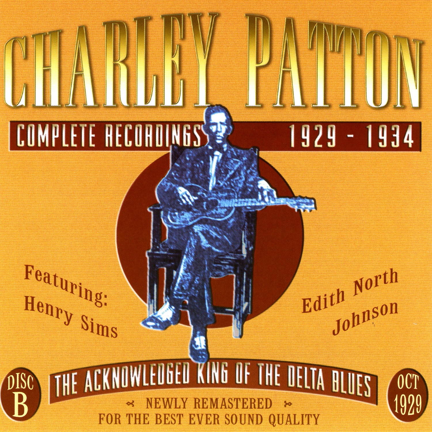 Complete Recordings: 1929-1934 (Vol. 2 - October 1929) album cover