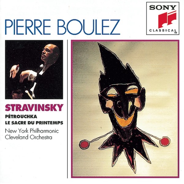 Stravinsky: Pétrouchka, Rite of Spring album cover