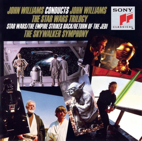 John Williams Conducts The Star Wars Trilogy album cover