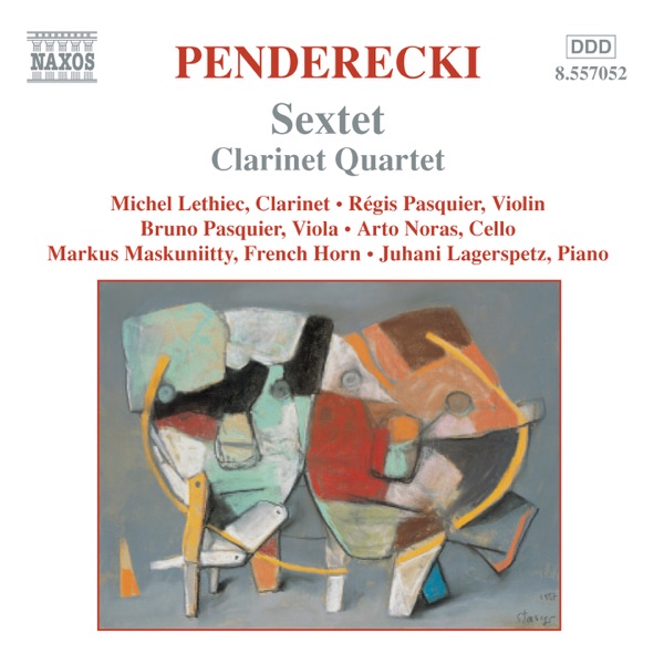 Penderecki: Sextet - Clarinet Quartet - Cello Divertimento album cover