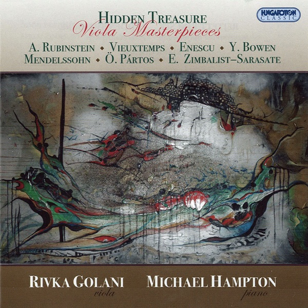 Hidden Treasure - Viola Masterpieces (Hungaroton Classics) album cover