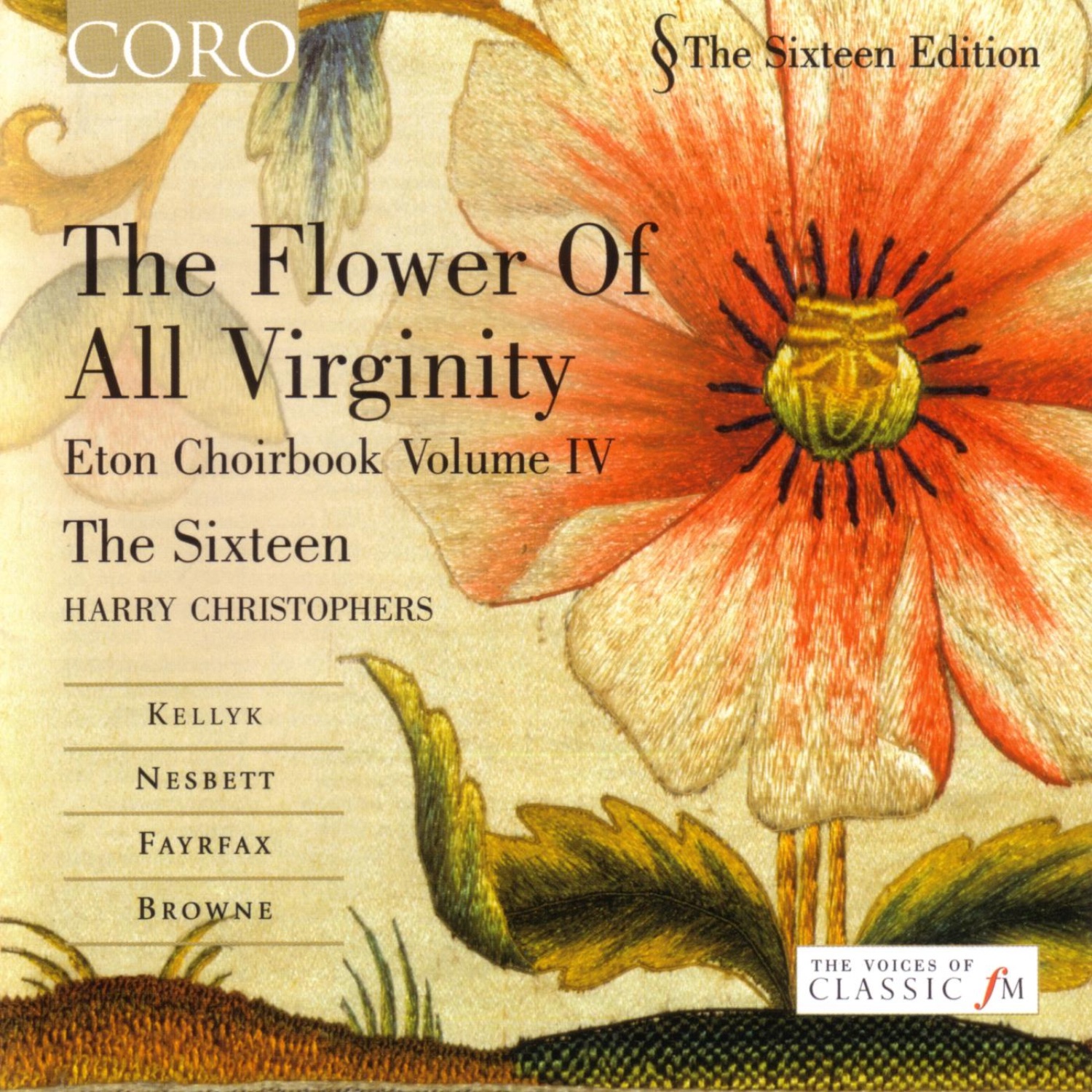 The Flower Of All Virginity - Eton Choirbook, Volume IV album cover