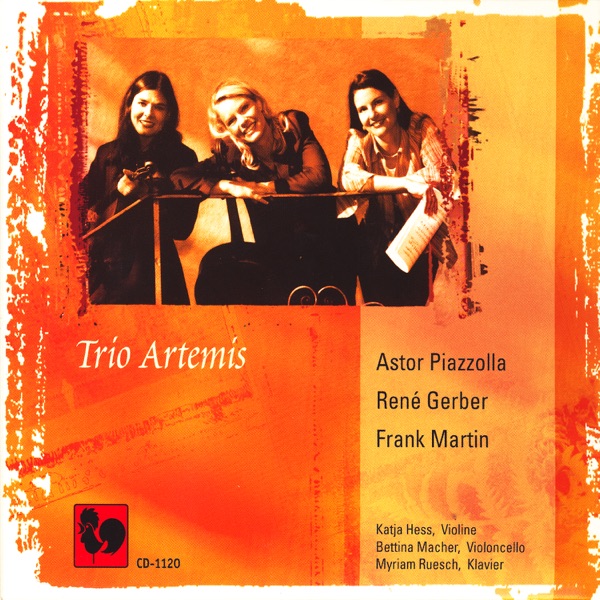 Piazzolla, Gerber, Martin: Trios for Violin, Cello & Piano album cover