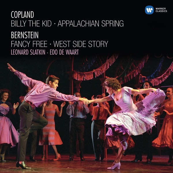 Copland & Bernstein album cover