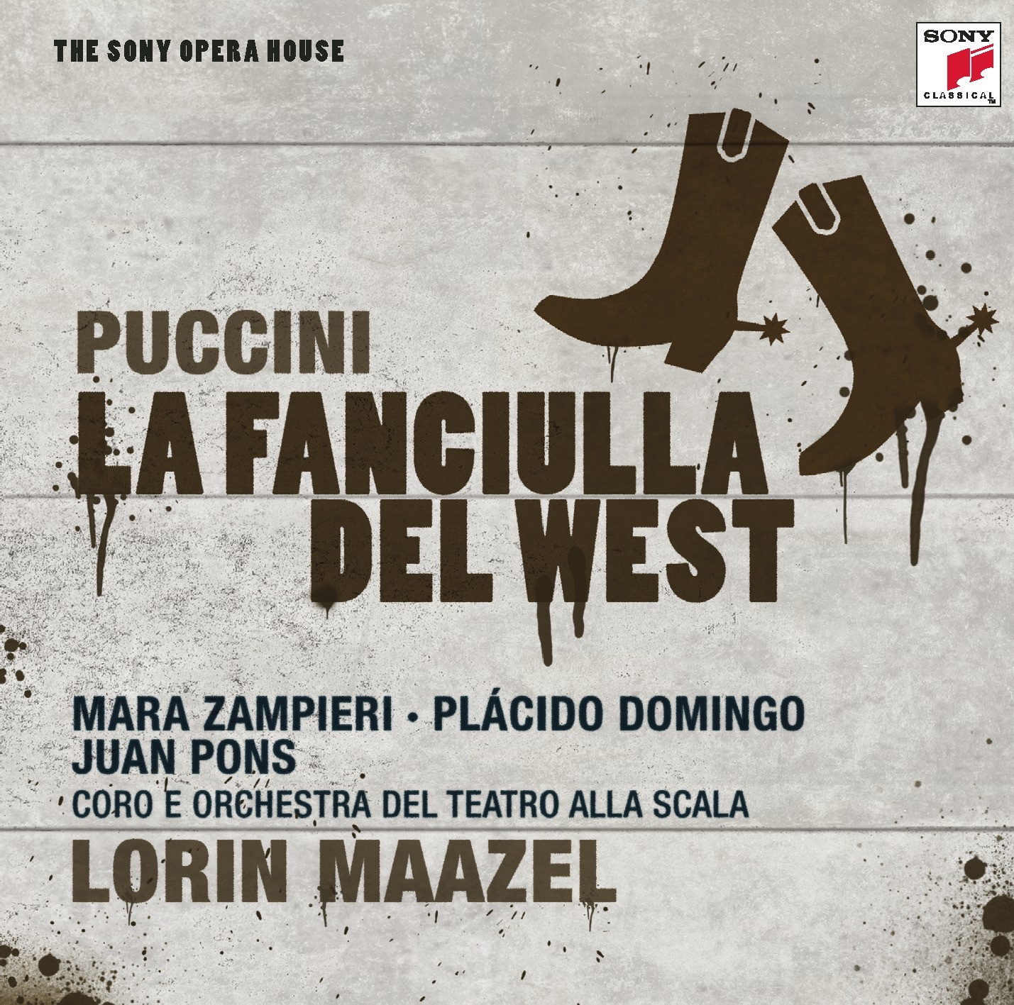 Puccini: La Fanciulla del West album cover