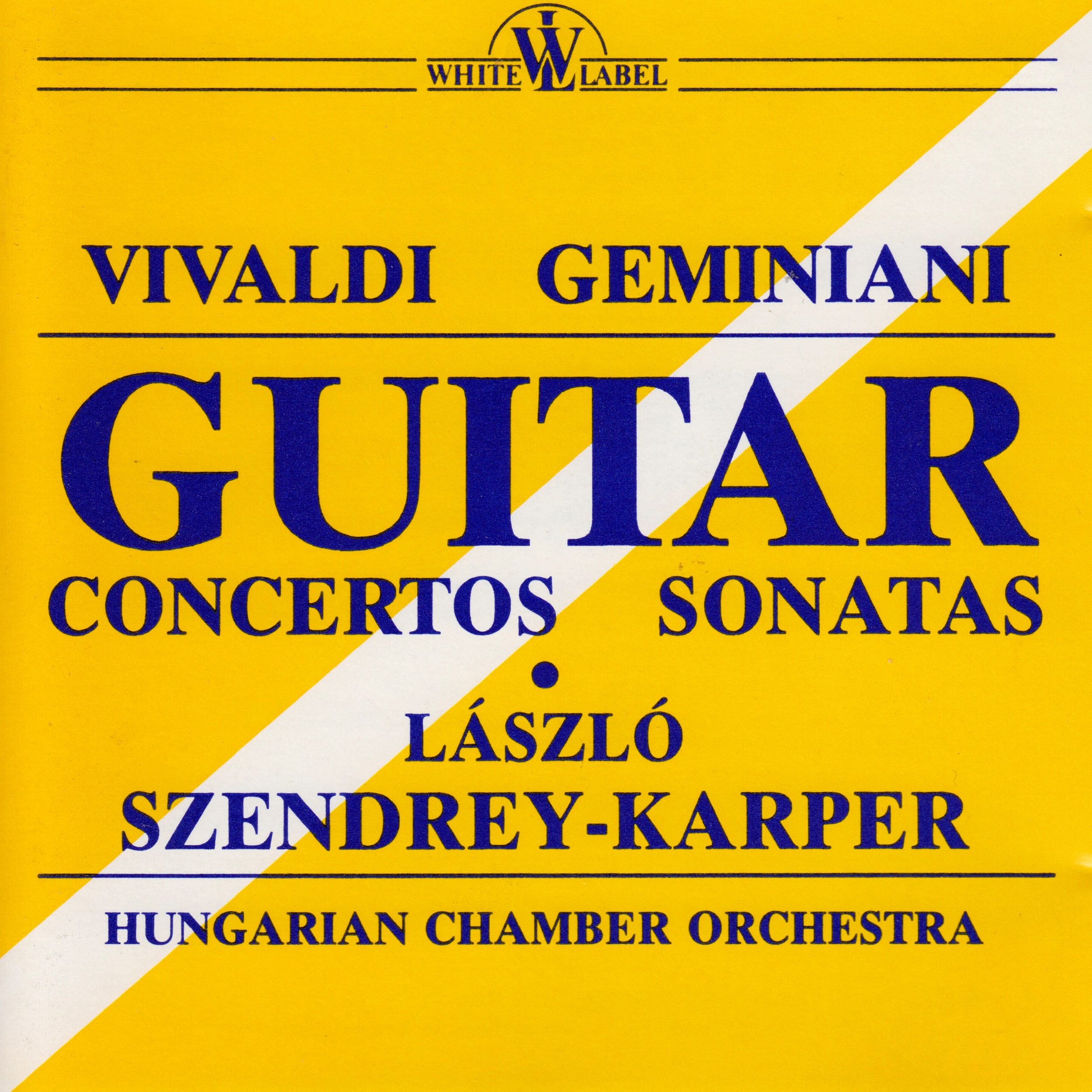 A. Vivaldi, F. Geminiani: Guitar Concertos and Sonatas album cover