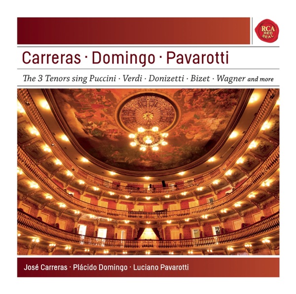 Pavarotti - Domingo - Carreras: The Best of the 3 Tenors - Sony Classical Masters album cover