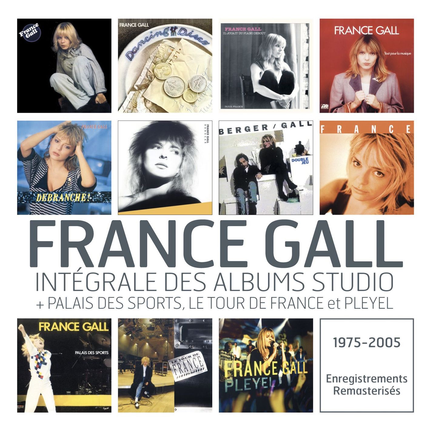 France Gall : Intégrale des albums studio + 3 concerts album cover
