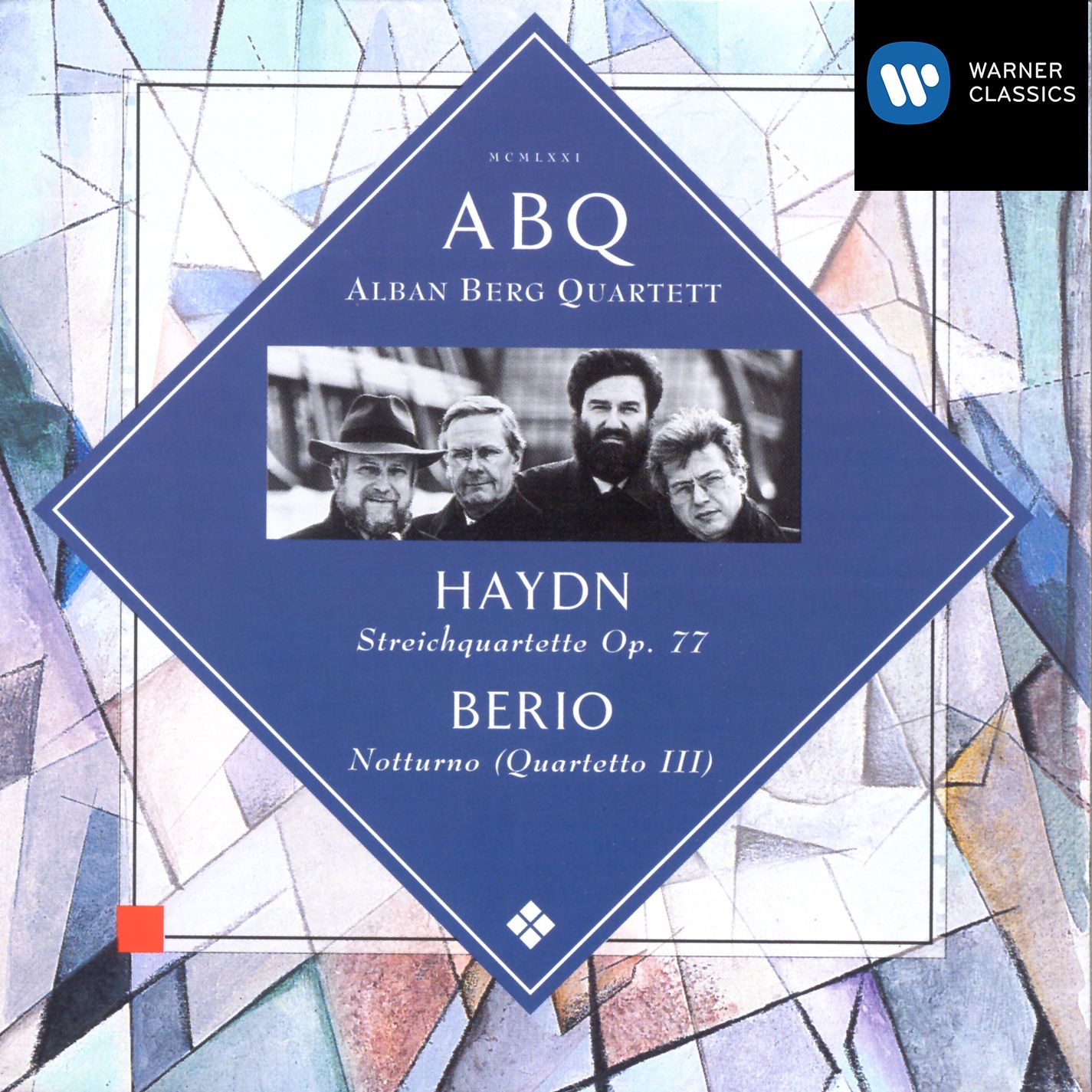 Haydn: String Quartet, Op. 77 & Berio: Notturno (Quartetto III) album cover