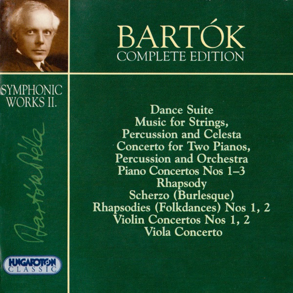 Bartók Complete Edition: Symphonic Works II. album cover