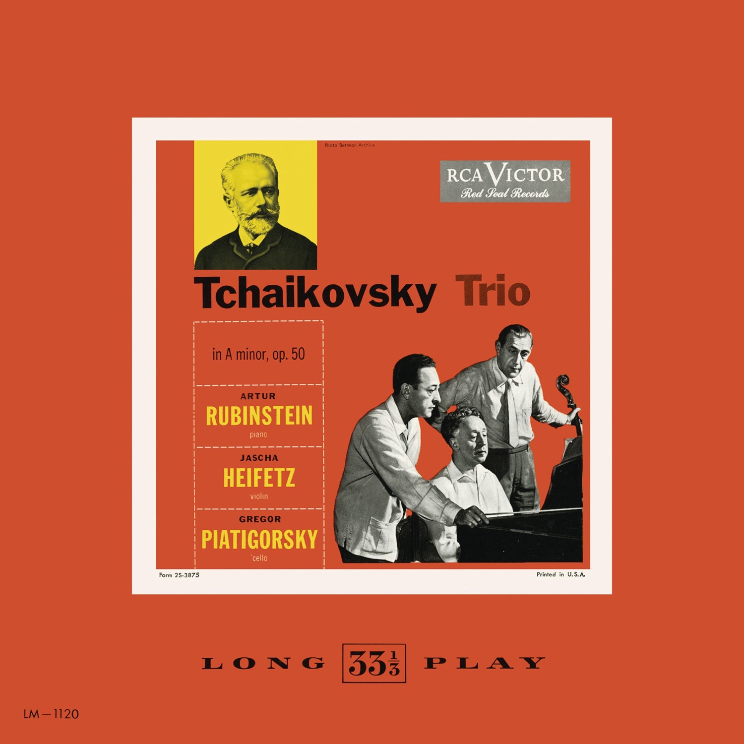 Tchaikovsky: Trio in A Minor, Op. 50 album cover