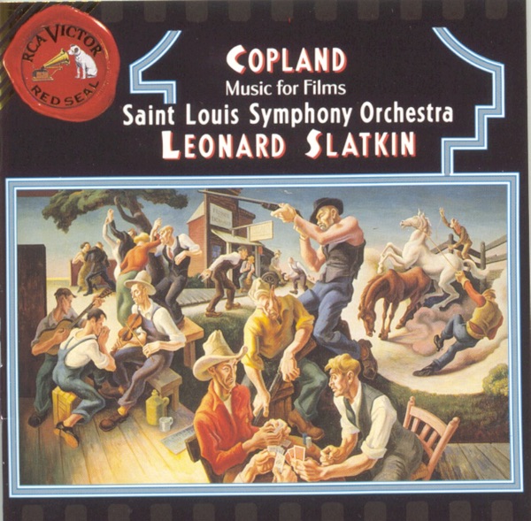 Copland: Music for Films album cover