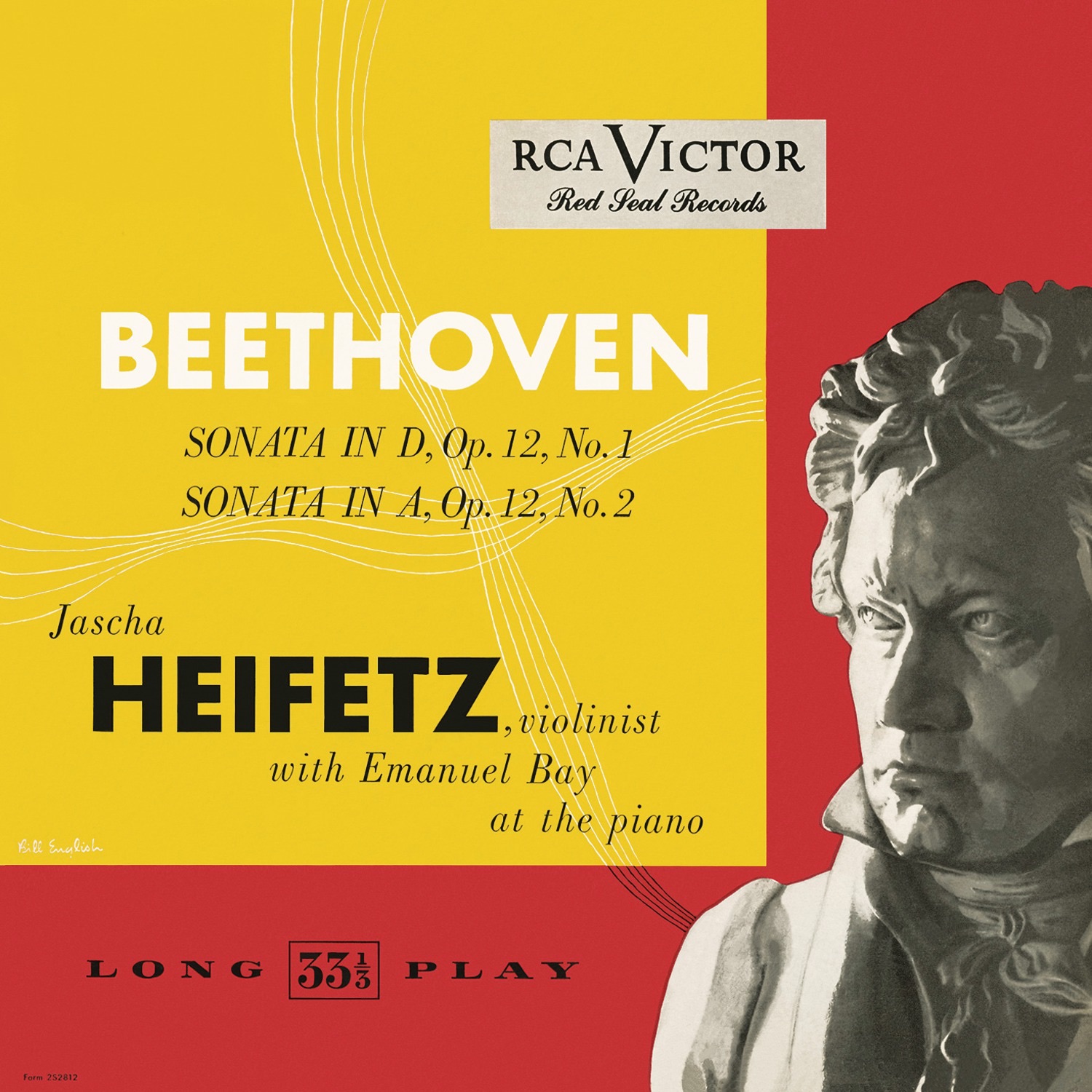 Beethoven: Sonata in D, Op. 12, No. 1; Sonata in A, Op. 12, No. 2 album cover