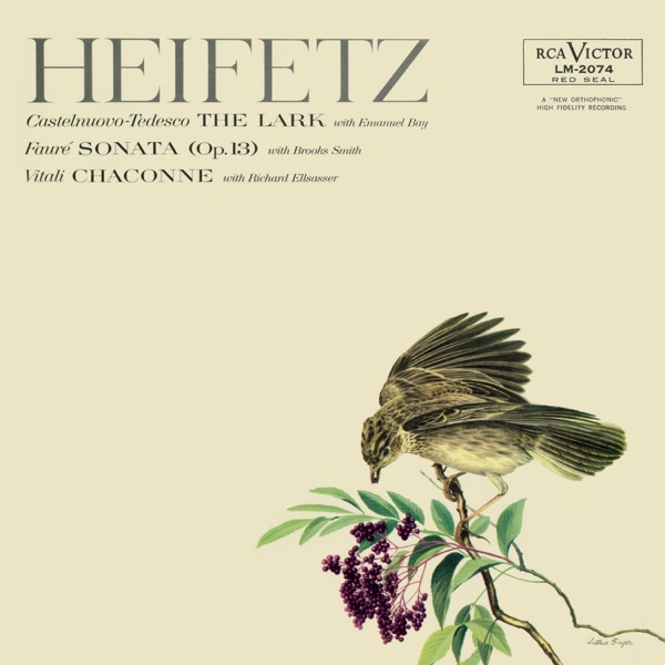 Vitali: Chaconne in G Minor - Tedesco: The Lark - Fauré: Sonata No. 1, Op. 13 album cover